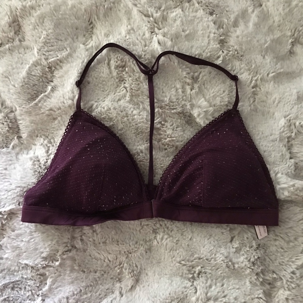 VS Sparkley/Shimmer Padded Bralette